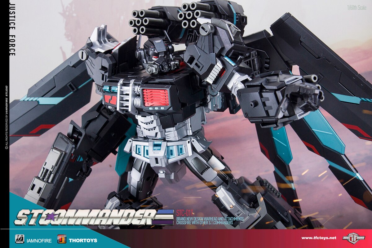 TFC Toys STC-01T Dark Savior Commander Toy Photography by IAMNOFIRE